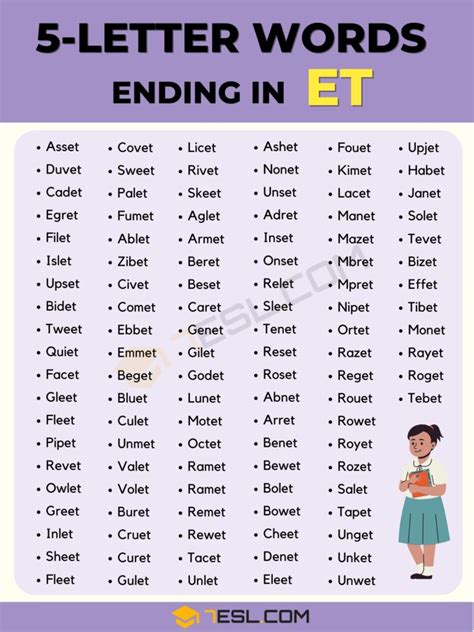 words that end in i t|words ending with et.